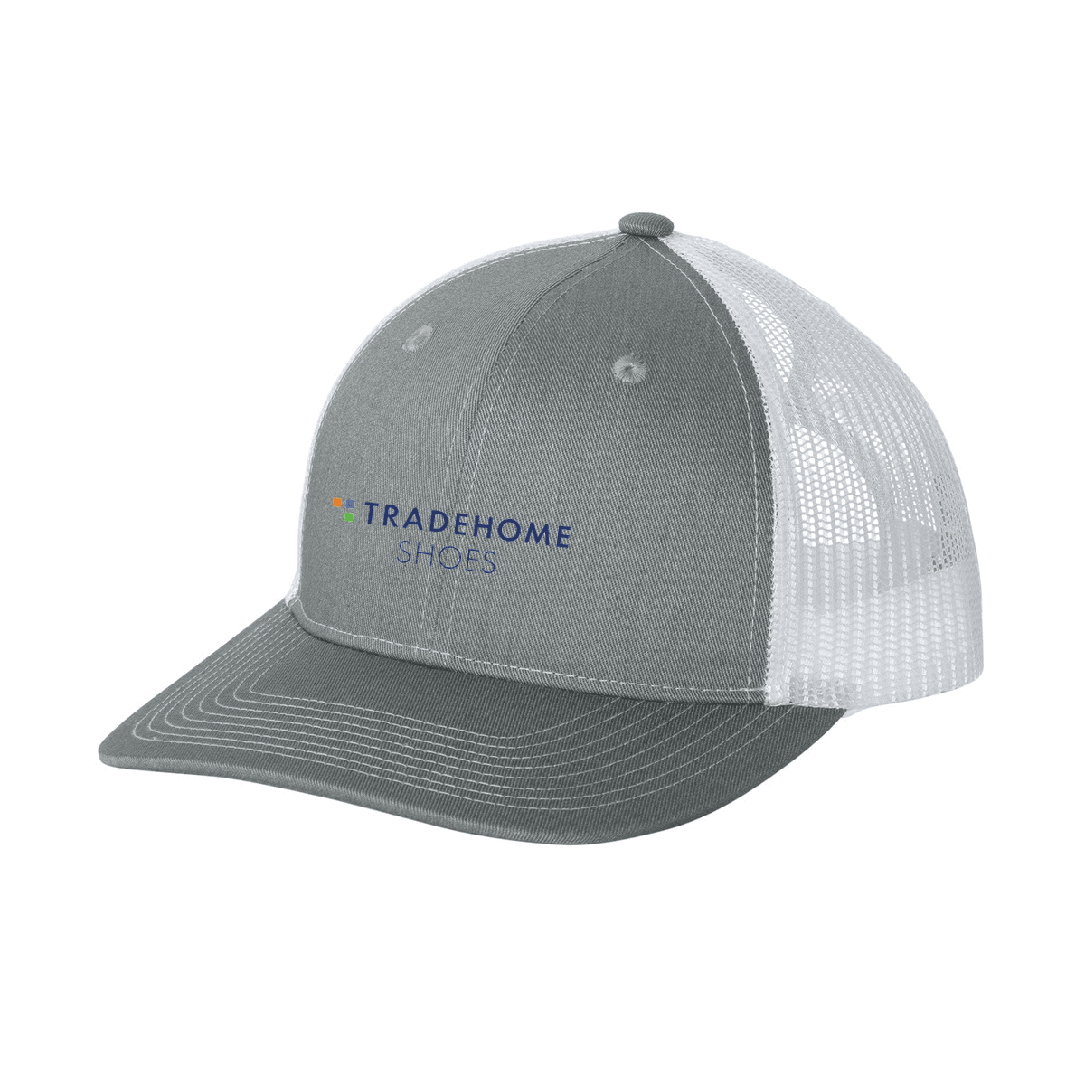 Heather Grey/ White - Tradehome-Logo-Stacked