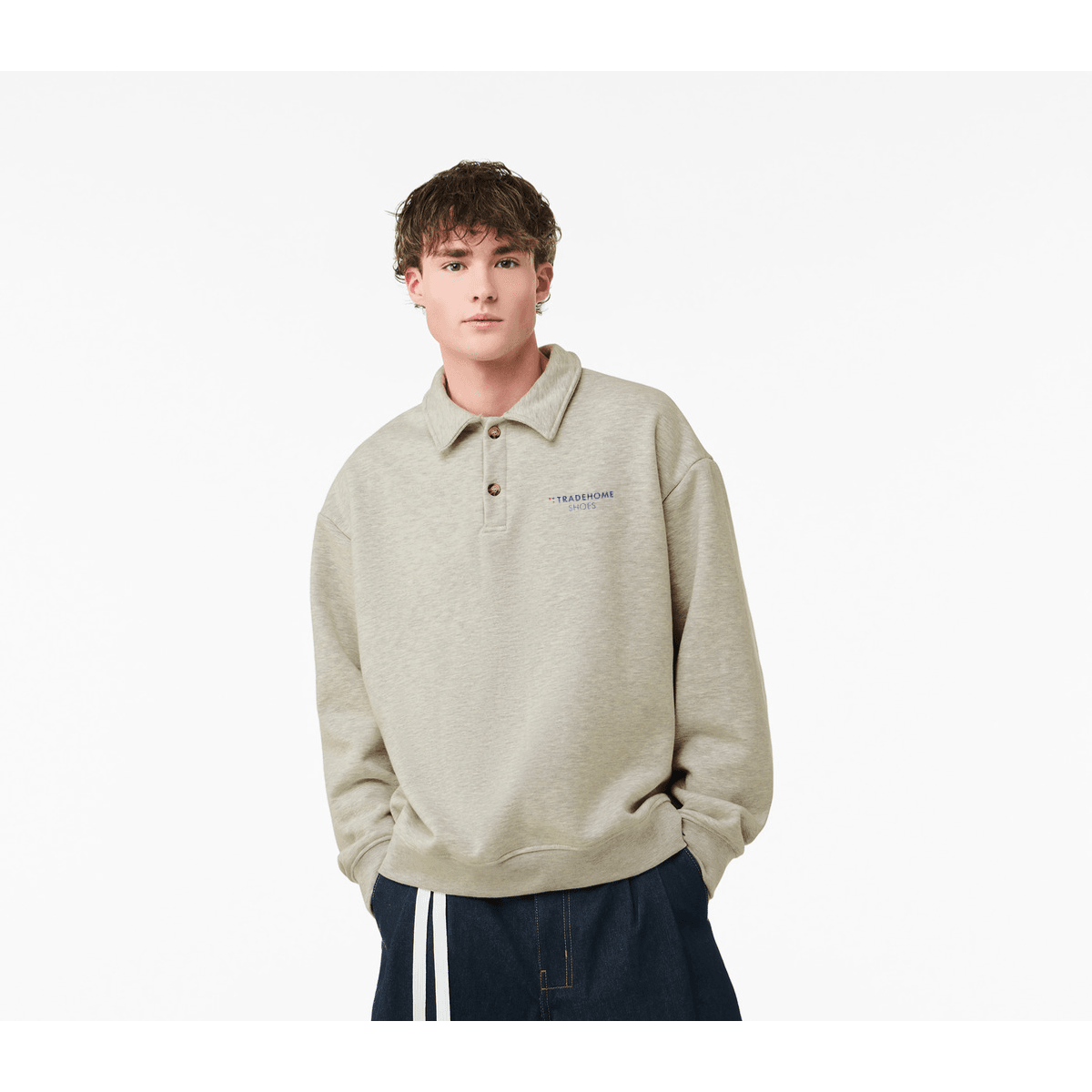 Vintage Heather Grey - Tradehome-Logo-Stacked