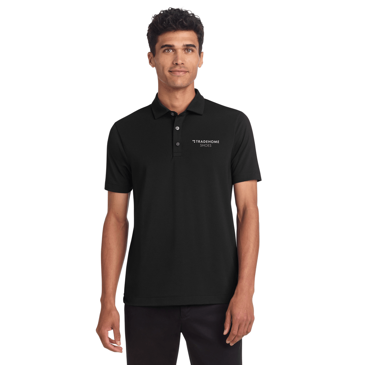 Deep Black - Tradehome-Logo-Stacked
