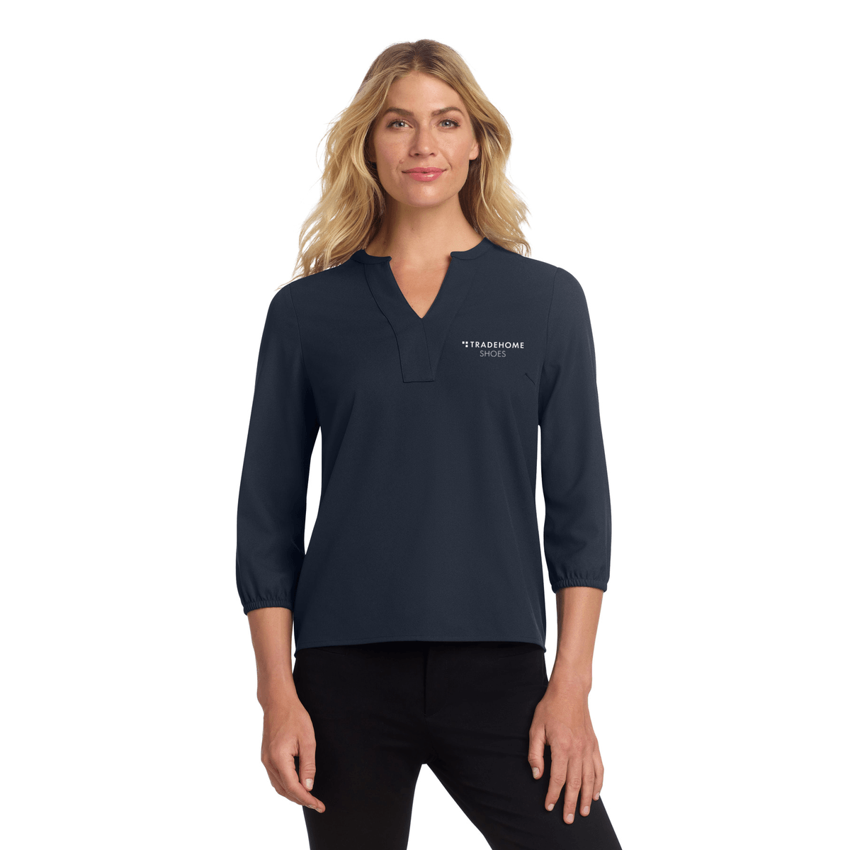 Night Navy - Tradehome-Logo-Stacked