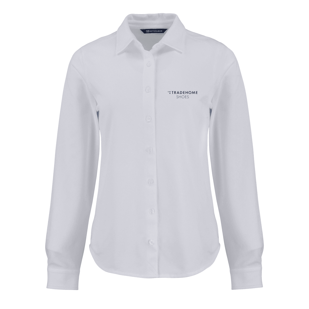 White - Tradehome-Logo-Stacked