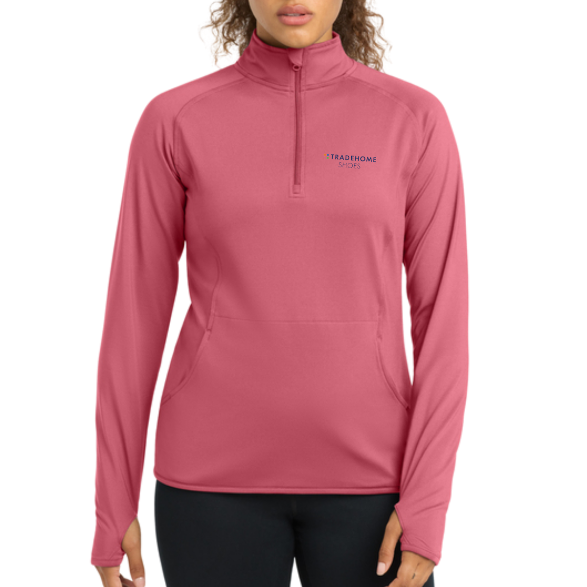 TRADEHOME Sport-Tek® Women's Sport-Wick® Stretch 1/4-Zip Pullover