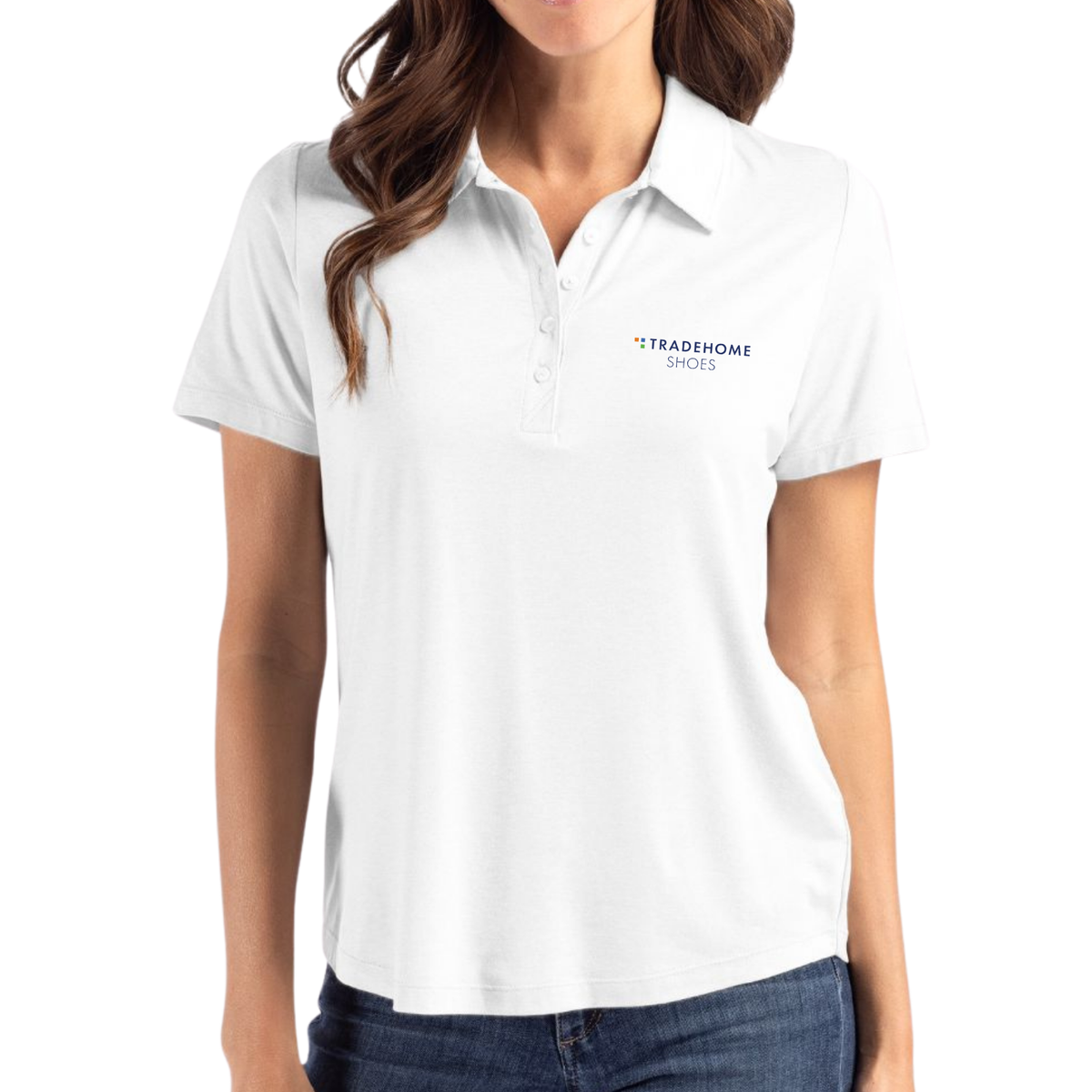 TRADEHOME Cutter & Buck Coastline Recycled Double Peached Women's Polo