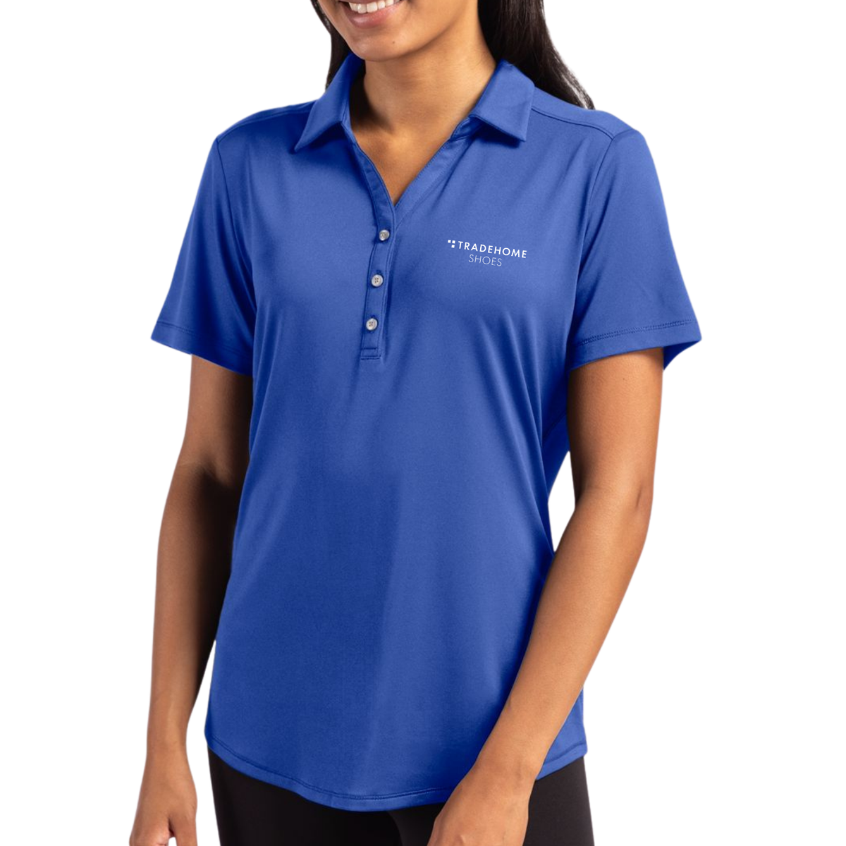 TRADEHOME Cutter & Buck Forge Recycled Four-Way Stretch Women's Polo