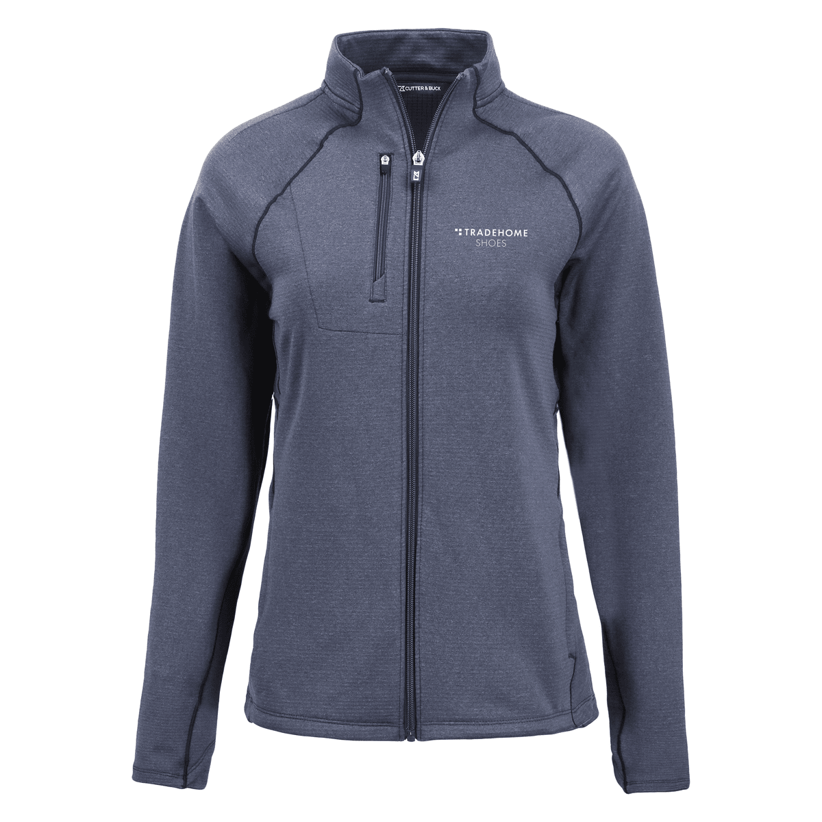 Navy Blue Heather - Tradehome-Logo-Stacked