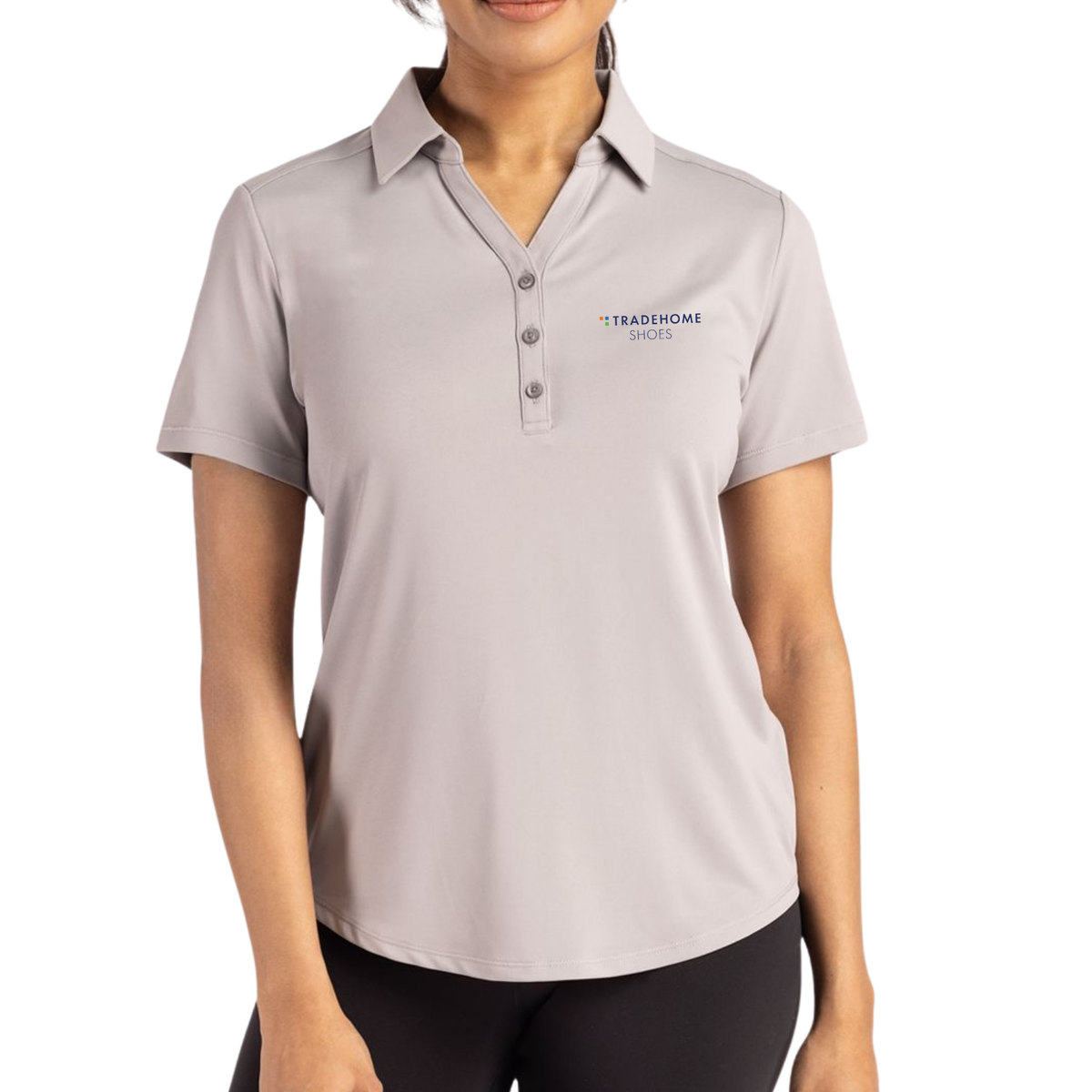 TRADEHOME Cutter & Buck Forge Recycled Four-Way Stretch Women's Polo