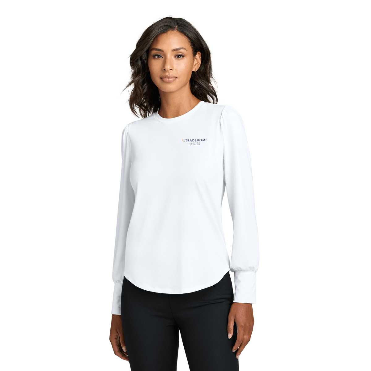White - Tradehome-Logo-Stacked