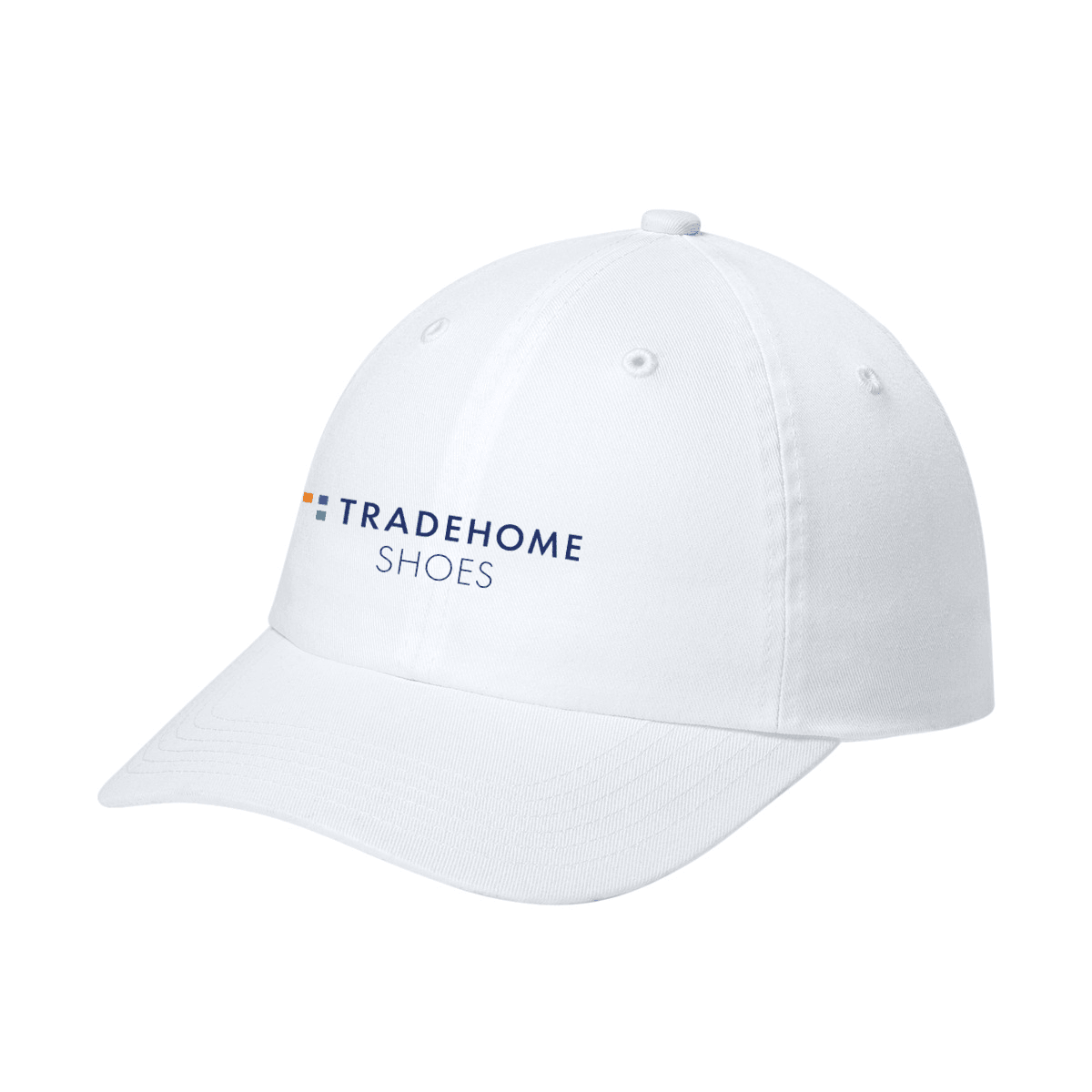 White - Tradehome-Logo-Stacked