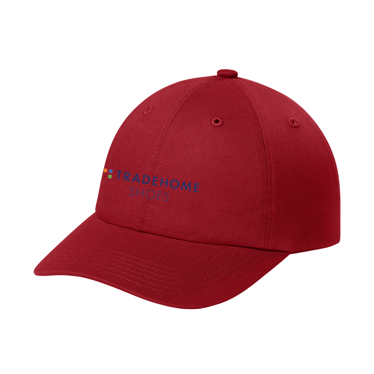Rich Red - Tradehome-Logo-Stacked