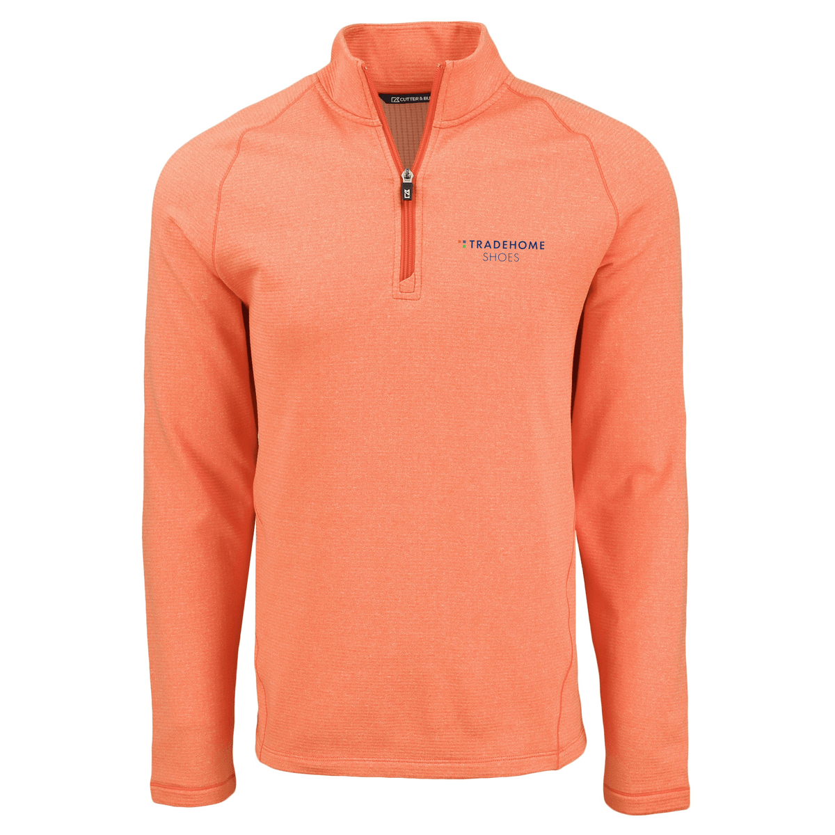 College Orange Heather - Tradehome-Logo-Stacked