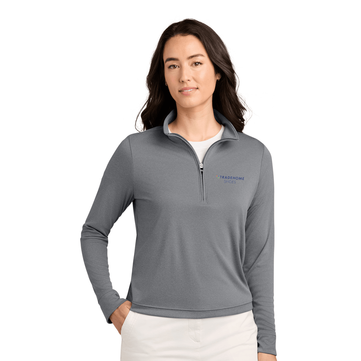 Quiet Shade Grey Heather - Tradehome-Logo-Stacked