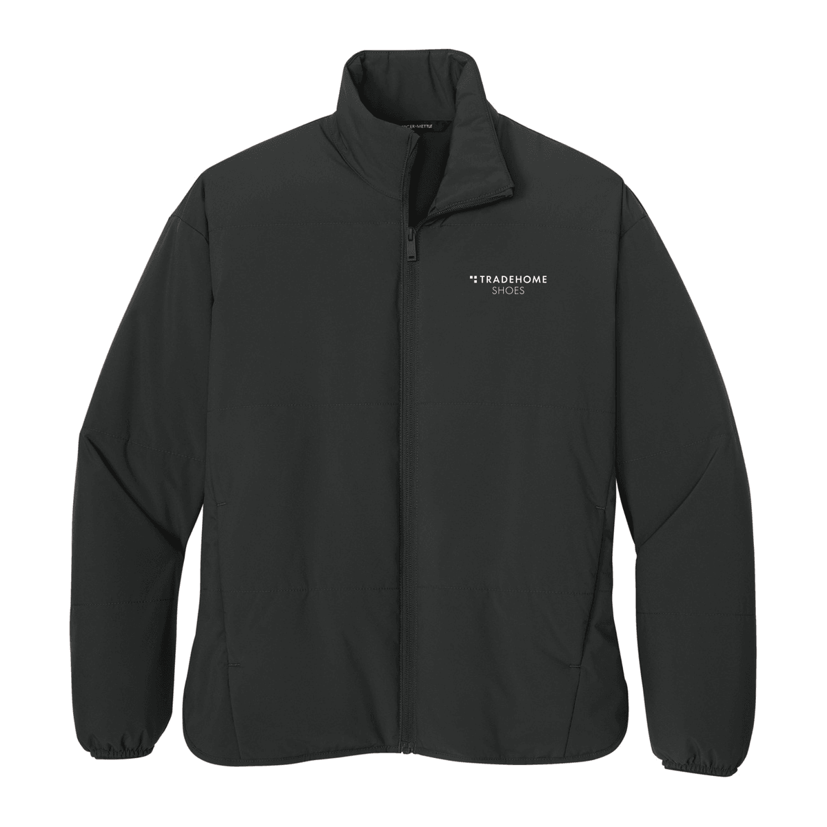 Deep Black - Tradehome-Logo-Stacked