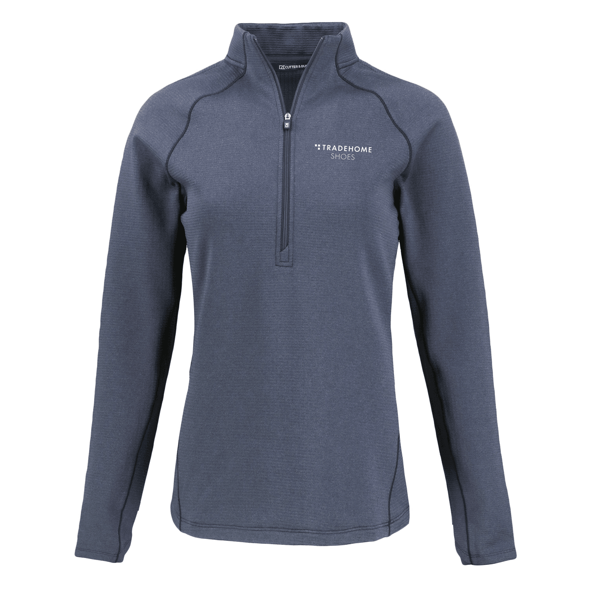 Navy Blue Heather - Tradehome-Logo-Stacked