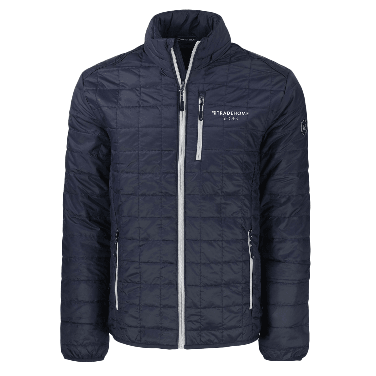 Dark Navy/Silver - Tradehome-Logo-Stacked