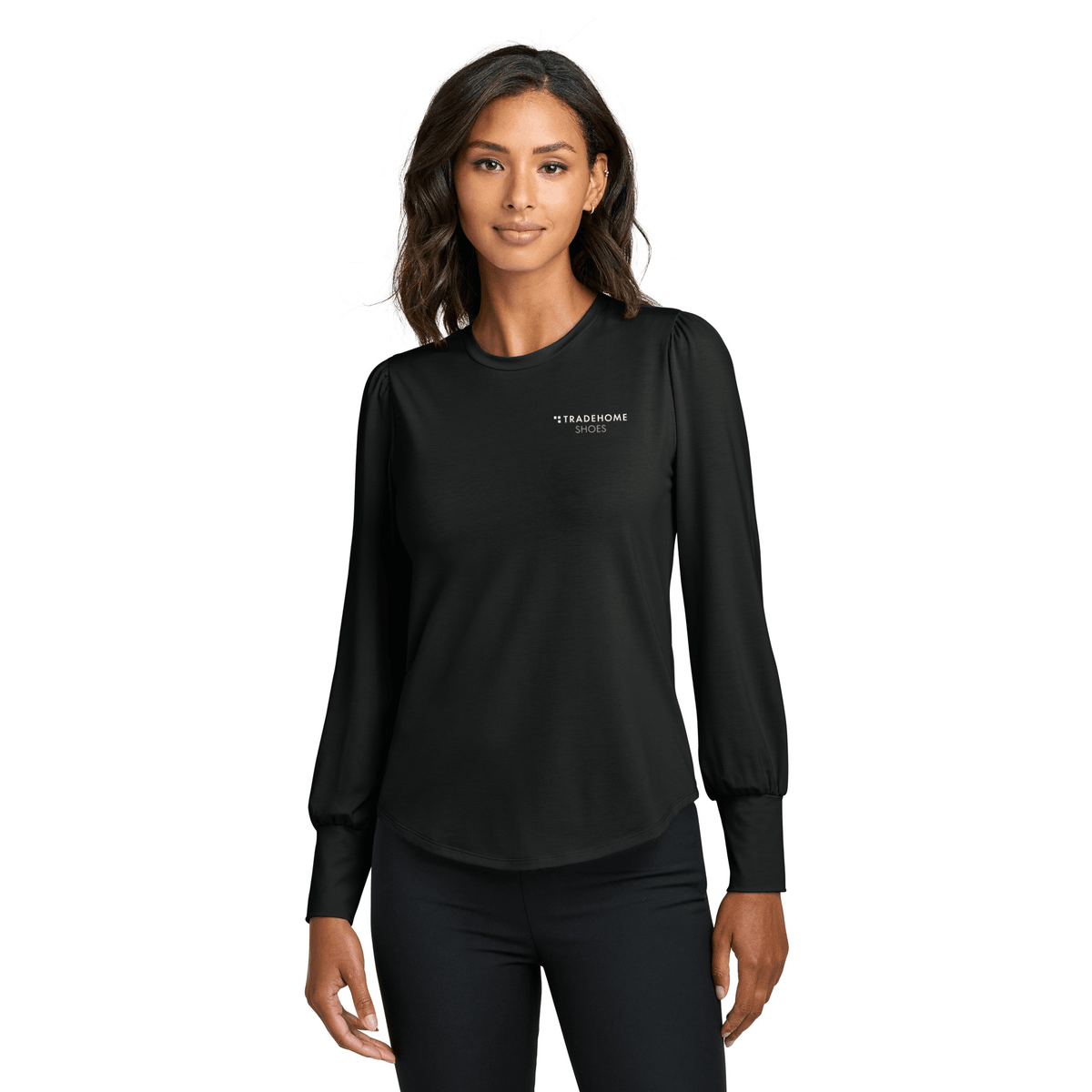 Deep Black - Tradehome-Logo-Stacked