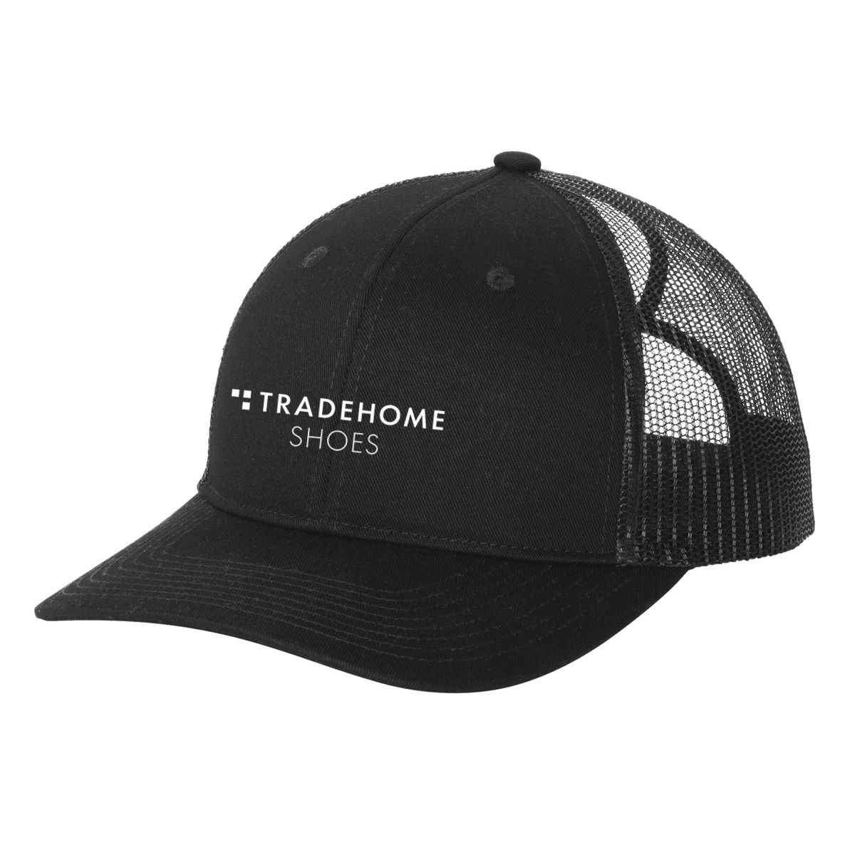 Black - Tradehome-Logo-Stacked