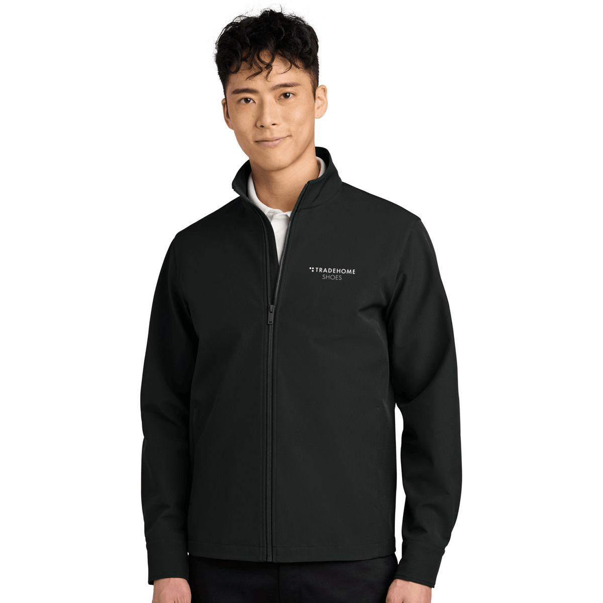 Deep Black - Tradehome-Logo-Stacked