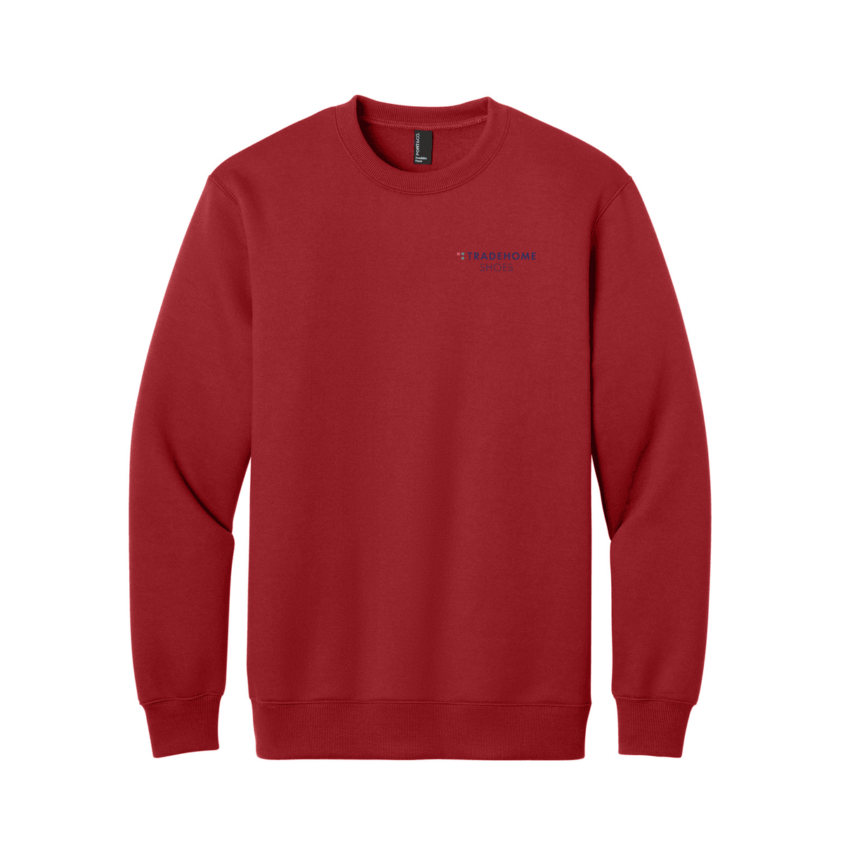 Rich Red - Tradehome-Logo-Stacked