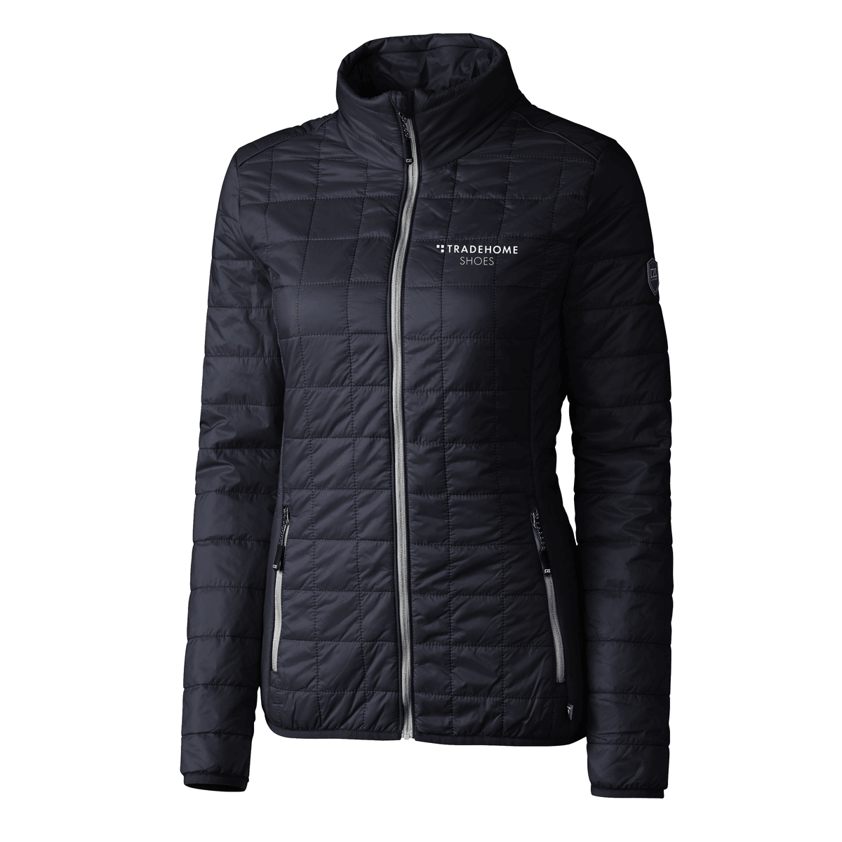 Dark Navy/Silver - Tradehome-Logo-Stacked