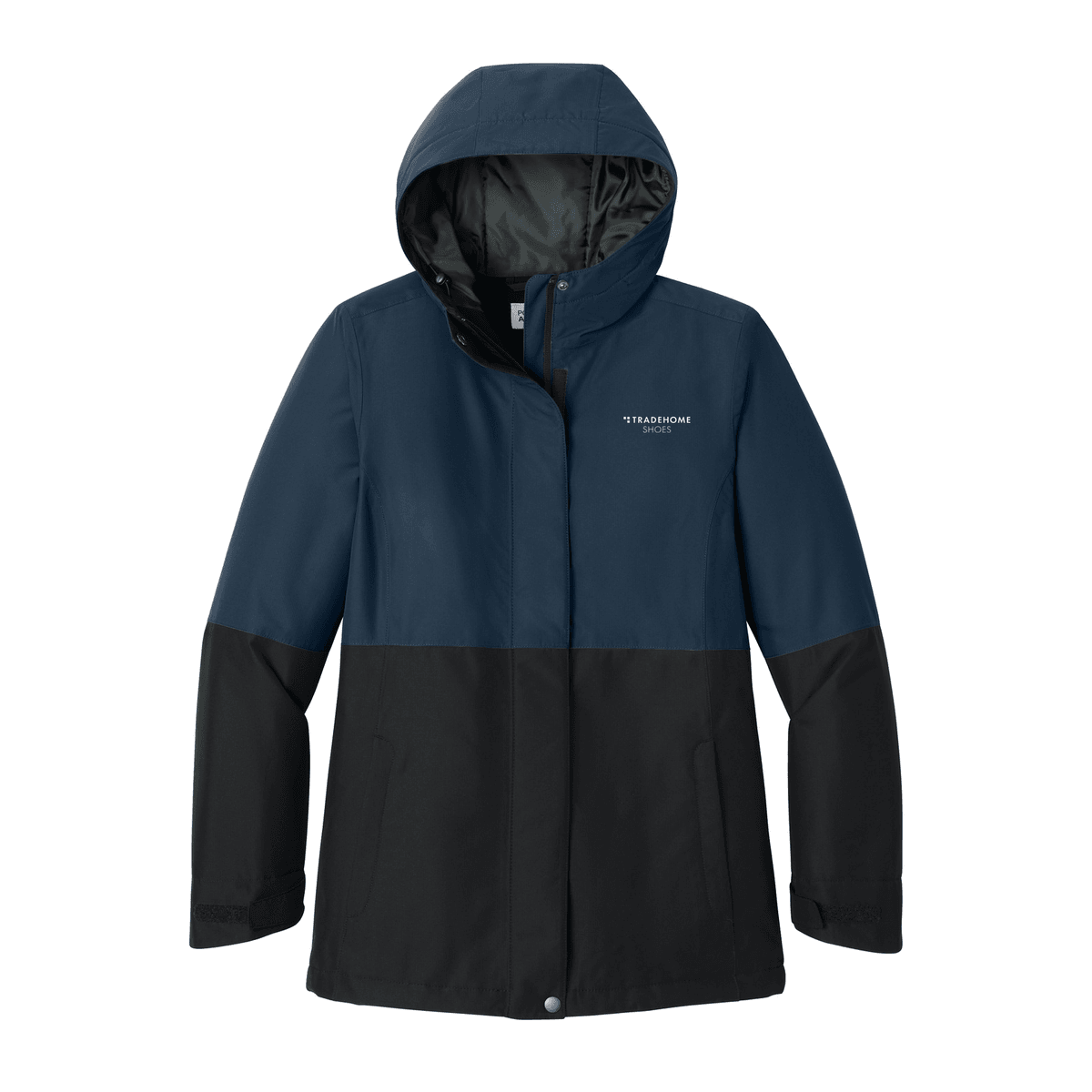 Dress Blue Navy/ Deep Black - Tradehome-Logo-Stacked