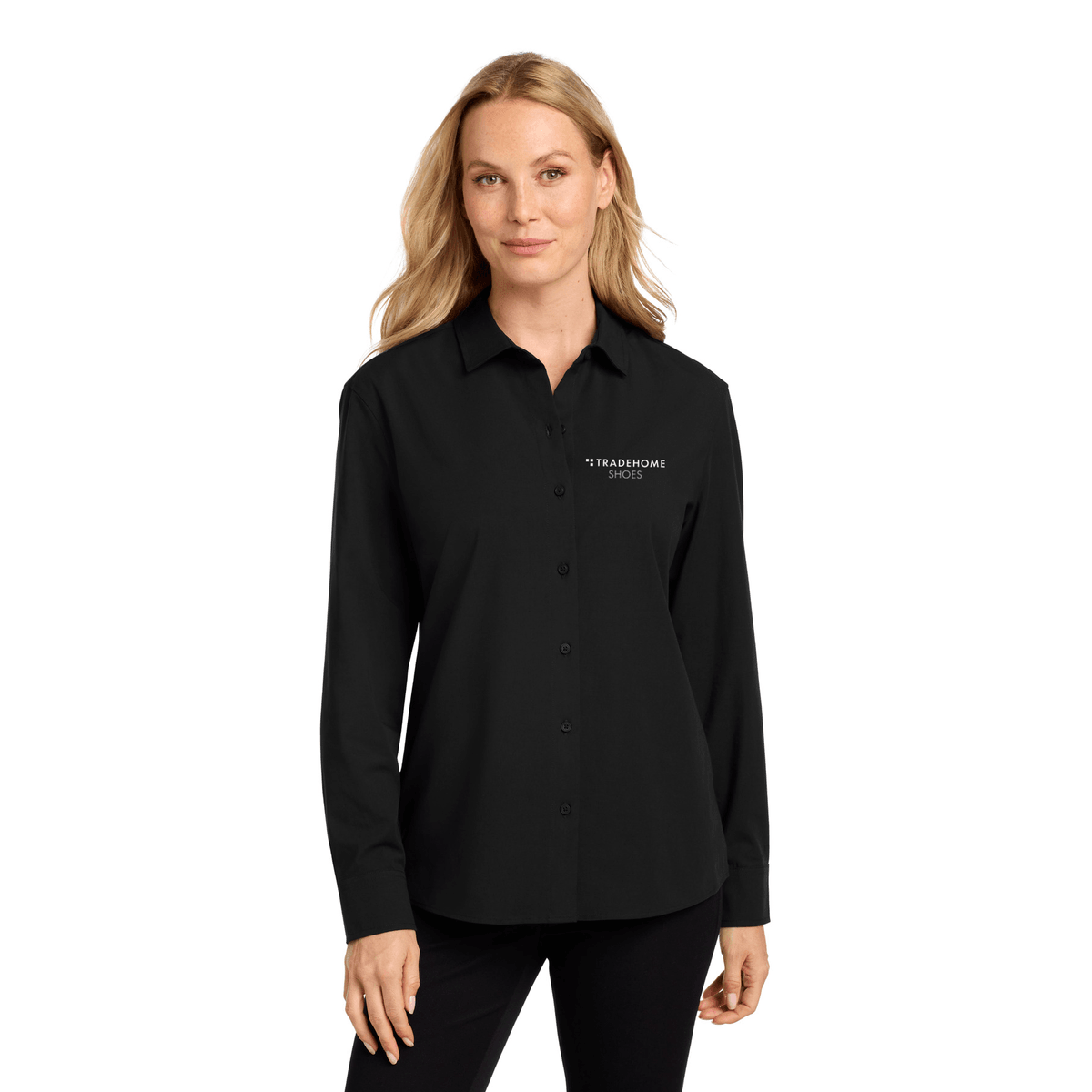 Deep Black - Tradehome-Logo-Stacked