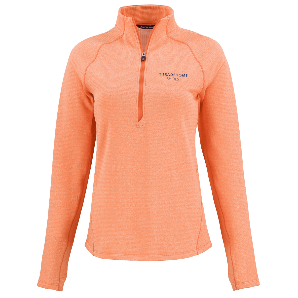 College Orange Heather - Tradehome-Logo-Stacked