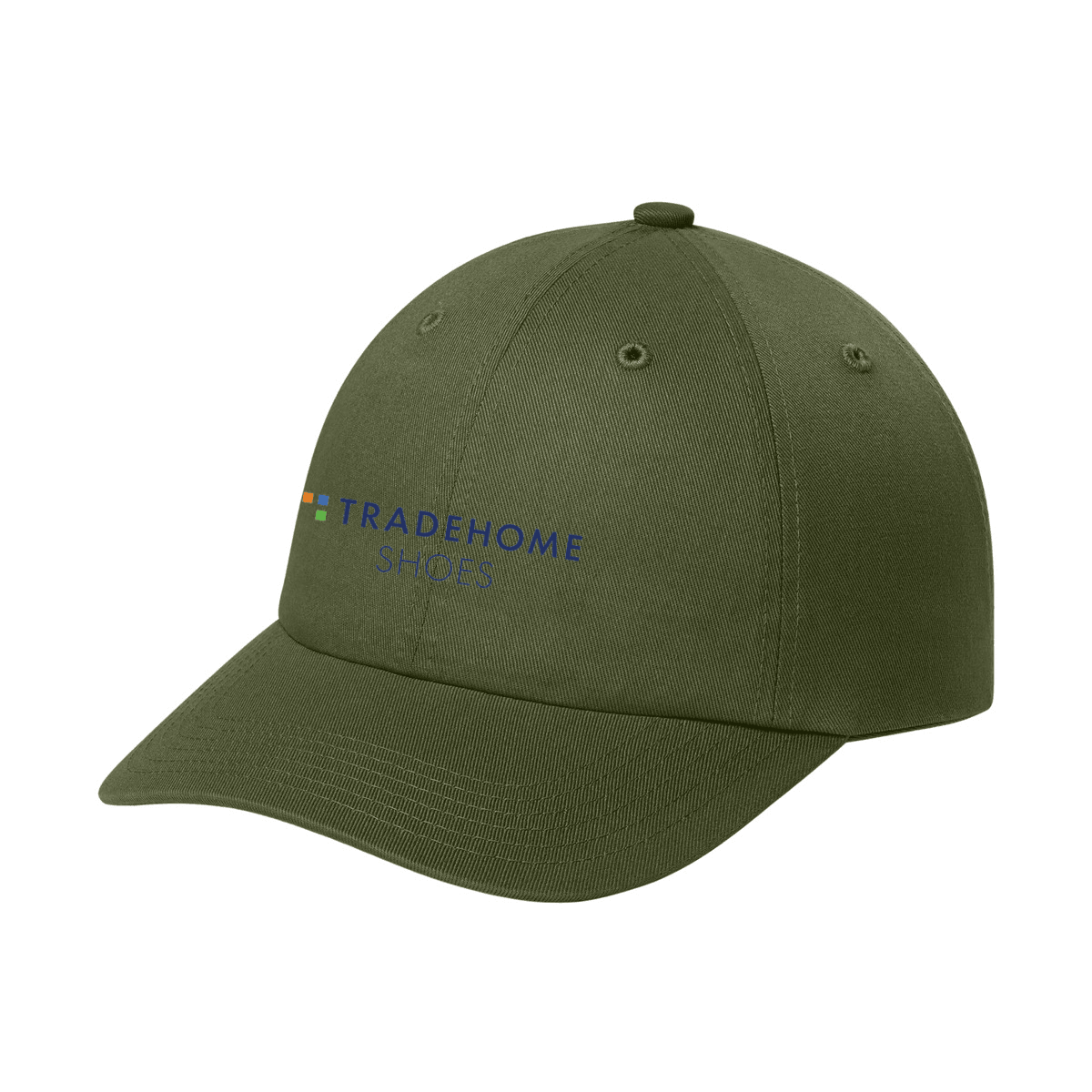 Olive Drab Green - Tradehome-Logo-Stacked