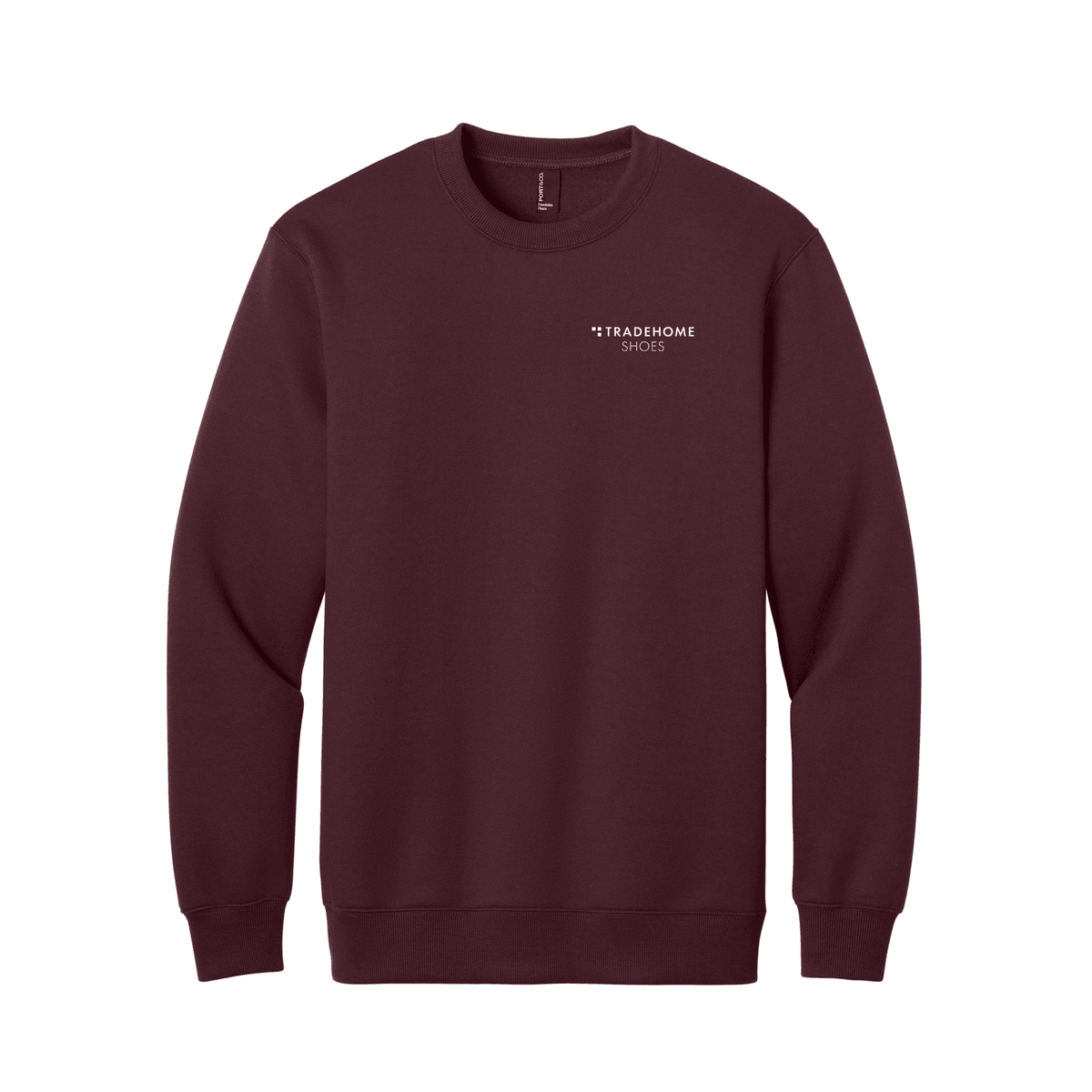 Athletic Maroon - Tradehome-Logo-Stacked