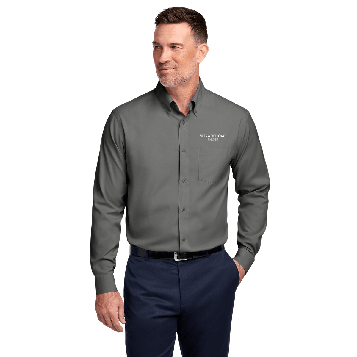 Deep Black - Tradehome-Logo-Stacked
