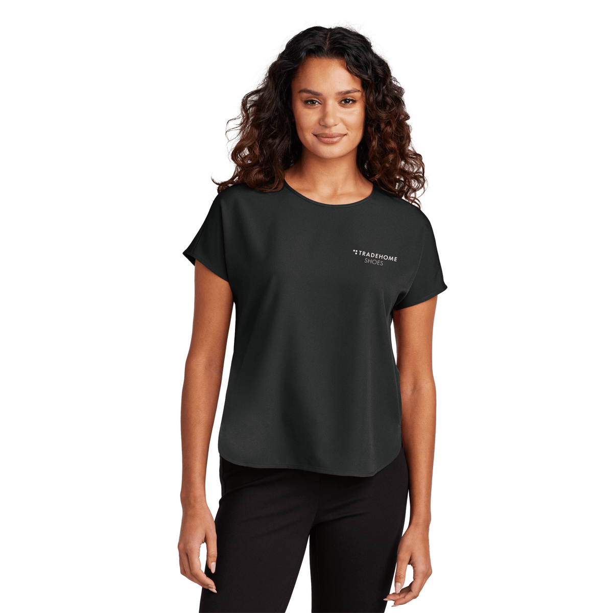 Deep Black - Tradehome-Logo-Stacked