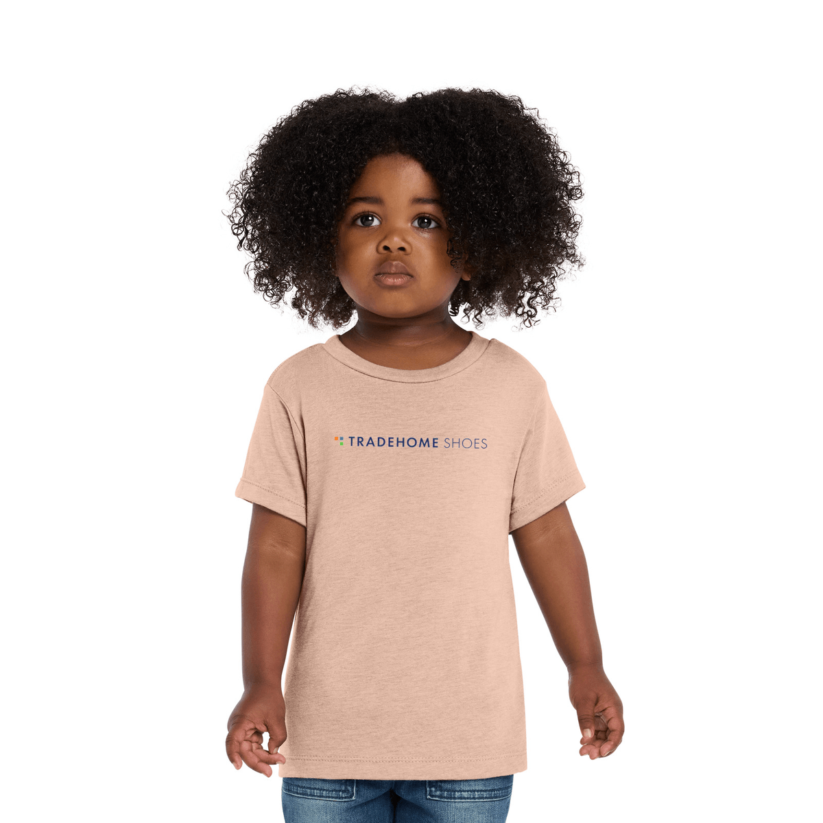 Peach Triblend - Tradehome-Logo