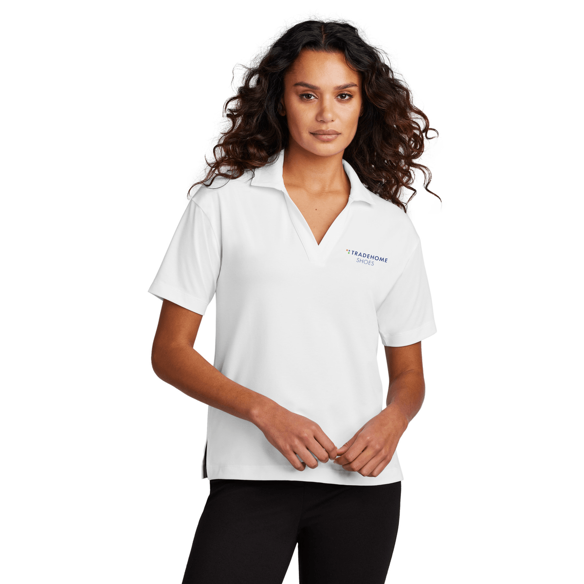 White - Tradehome-Logo-Stacked